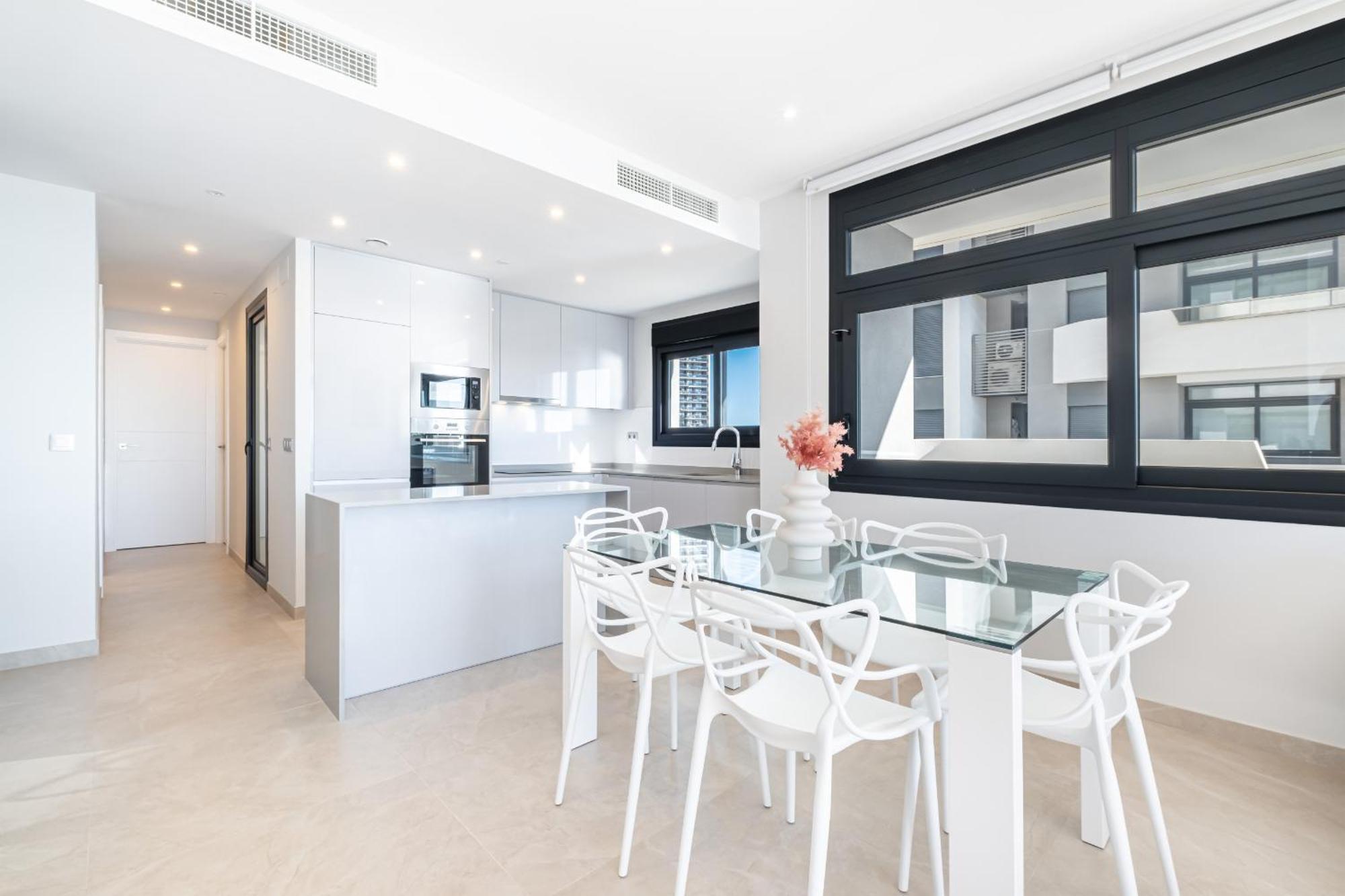 Sunset Cliffs Deluxe Apartment 6133 Poniente Beach Benidorm Bagian luar foto