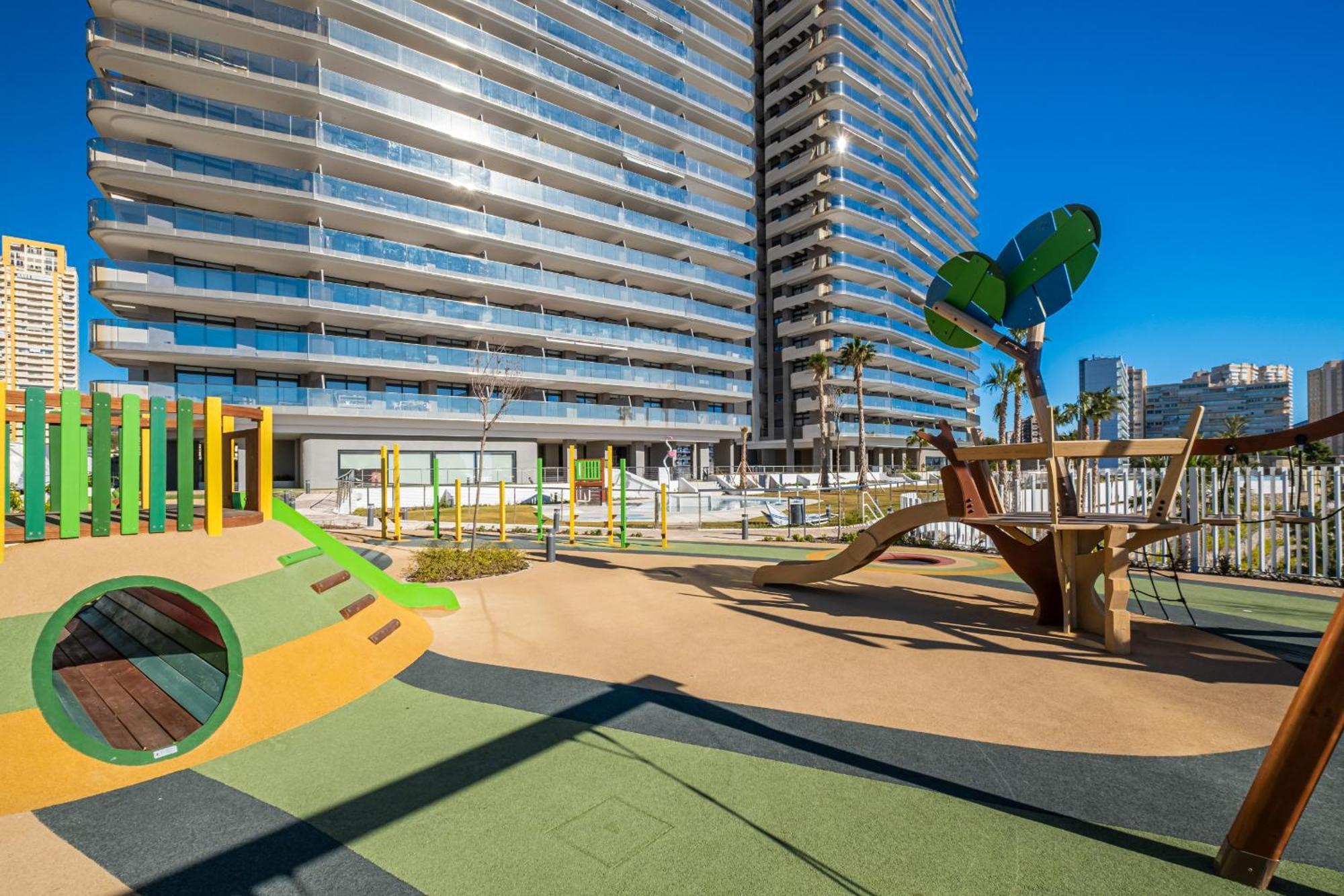 Sunset Cliffs Deluxe Apartment 6133 Poniente Beach Benidorm Bagian luar foto