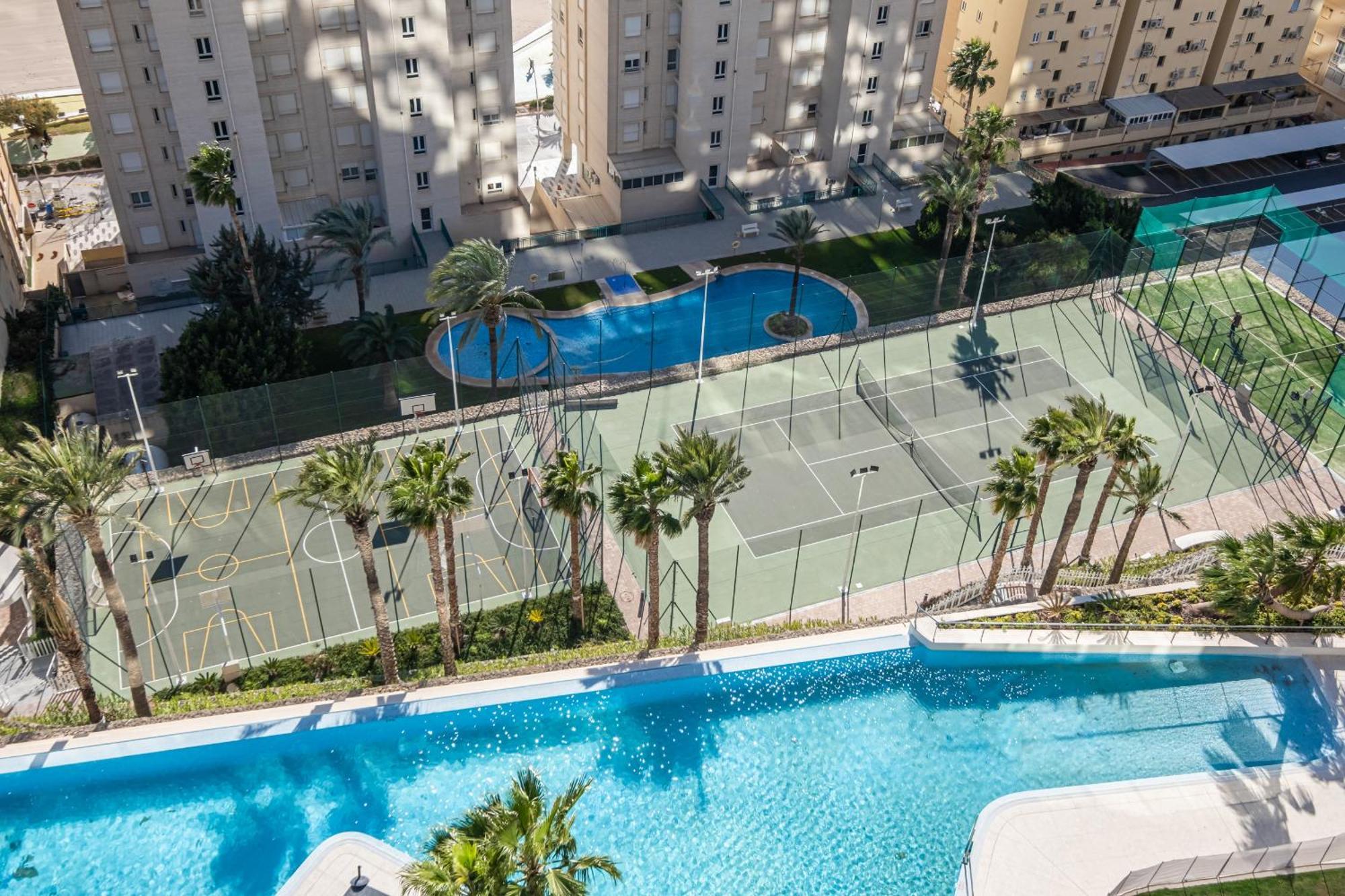 Sunset Cliffs Deluxe Apartment 6133 Poniente Beach Benidorm Bagian luar foto